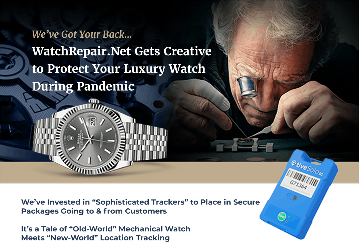 Our Creative Solution To Shipping Securely - Watch Repair