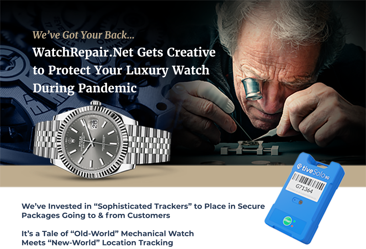 Our Creative Solution To Shipping Securely - Watch Repair