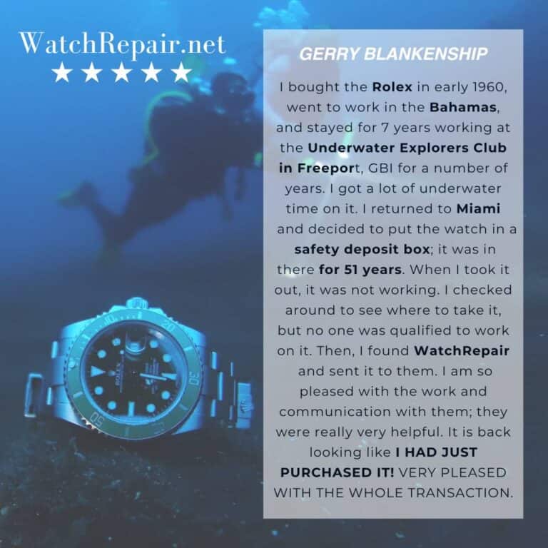 I bought the Rolex in early 1960, went to work in the Bahamas, and stayed for 7 years working at the Underwater Explorers Club in Freeport, GBI for a number of years. I got a lot of underwater tim_re