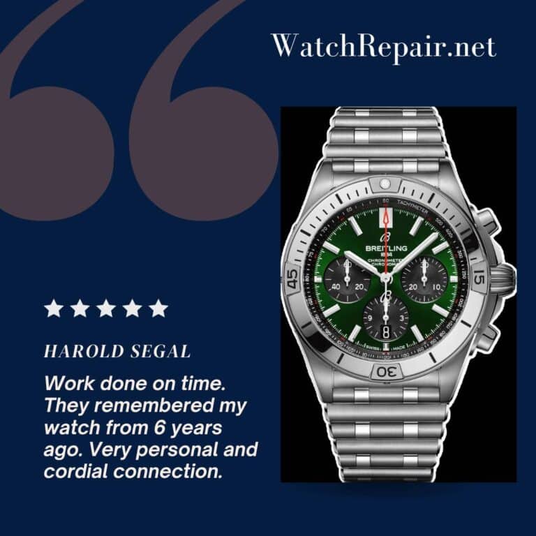 Work done on time. They remembered my watch from 6 years ago. Very personal and cordial connection.-2_re